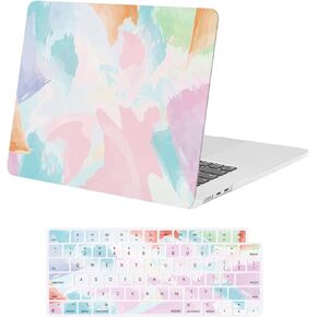 MOSISO Compatible with MacBook Air 15 inch Case 2025 2024 2023 Release M4 A3241 M3 A3114 M2 A2941 Liquid Retina Display&Touch ID, Protective Plastic Hard Shell Case & Keyboard Cover, Graffiti Art