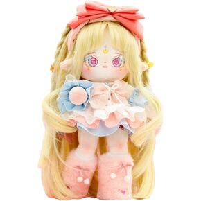 دمية Calembou Plush ، دمى قطنية 30 سم مع هيكل عظمي ، أنيمي ناعمة ، ثياب ثياب ، هدية كاواي المحشو ، هدية مع ملابس الدمية