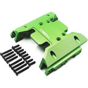 TREAL SCX6 Center Skid Plate Alu 7075 CNC Billet Machined for Axial SCX6 Upgrades Parts (Titanium)