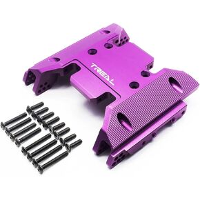 TREAL SCX6 Center Skid Plate Alu 7075 CNC Billet Machined for Axial SCX6 Upgrades Parts (Titanium) in Kuwait