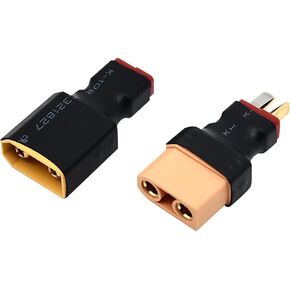 1 أزواج XT90 إلى موصل T-plug RC محول أنثى ذكر بدون سلك RC DRONE CONNECTION Accessories RC Parts