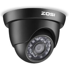 ZOSI 3K Lite 16CH Security Camera System,AI Human Vehicle Detection Night Vision,16x 1080p Indoor Outdoor Surveillance CCTV Camera,16 Channel 1080P CCTV DVR with 2TB Hard Drive,for 24/7 Recording