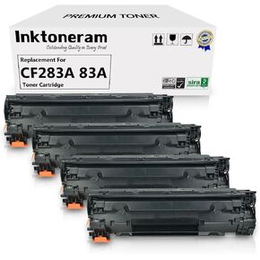 استبدال خرطوشة الحبر المتوافقة مع HP CF283A 83A LASERJET PRO MFP M127FN M127FW M125RNW M125NW (أسود)