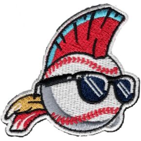 Wild Thing Baseball Hook و Patch Loop ، 1 PCS Patches Meme Patches Funder Meme ، تصحيح الروح المعنوية العسكرية التكتيكية مع دعم ربط الخطاف ، والملحقات اللطيفة للحقائب - مملوكة محليًا