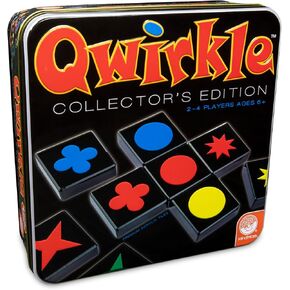 Mindware | Qwirkle Collector's Edition | لعبة العائلة | الأعمار 6+ | 2-4 لاعبين | 45 دقيقة وقت اللعب