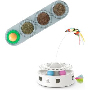 كرات Potaroma 4 Catnip و Smart 3 in 1 Cat Toy