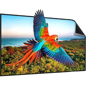 ULTIMEA E-ALR Projector Screen 100 inch, 80% ALR Projector Screen 2.0 Gain Value for Outdoor Daytime & Home Theater, 4K HD Foldable Silver Screen, Portable Movie Screen Wall Mounted, Photon 100
