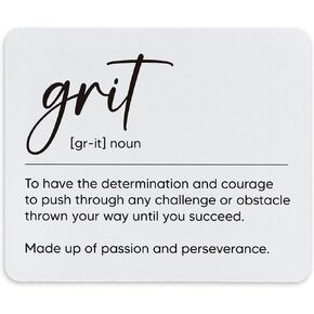 اقتباسات Tnuw Inspirational Pad Mouse Pad 9.4 × 7.9 بوصة ، تحفيزية غير محفزة لمقصورة مطاطية لموسيباد للمكتب ، Dorm Dorm Decor