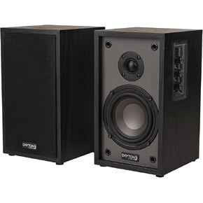 Dayton Audio Classic B65A Powered Bluetooth Bookshelf Speaker Pair (Wood)