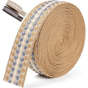 حزام 1.5 بوصة khaki -6 ياردة حزام حزام النسيج 1 1/2 بوصة لربط لأكياس الخياطة cotton webbing 1.5 بوصة لحزام مقبض الأكياس