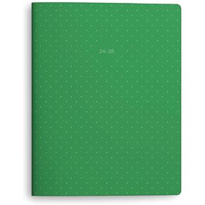 Southworth Premium Planner (يوليو 2024-يونيو 2025) ، 8.5 "× 11" ، غرزة مرنة كبيرة ، Premium 28 LB./105 GSM Paper ، Green (91503)