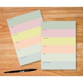 منصات مذكرة الرسائل (FF: Weekly Planner 2 PK)
