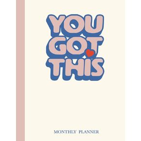 2 Year Undated Simple Monthly Planner: Large Planner Organizer for Women with Blank Days & Months
