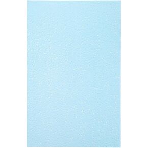 Meccanixity PVC Ripple Water Sheet Miniature Roof Tiles Mini Dolls Houses for DIY Dolls Houses Garden Sand Table Light Blue Lake Pattern 33x22cm/1.3x0.87