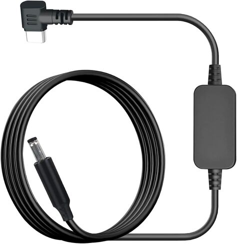 Baby Car Camera Cable (Type C) DC5521 to USB c 12V Power Cord Adapter, Used to Connect Cigarette Lighters, Car Chargers (9.84FT) in Kuwait