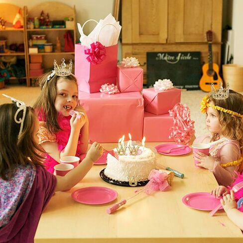 6 حزمة Mini Crown Cupcake Topcake Topcake Princess Crown Cupcake تختار التاج Zircon Women Lady Girl Birthday Bridal Wedding Royal Party Cupcake Decorations in Kuwait