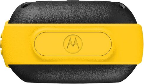 Motorola Solutions, Portable FRS, T470, Talkabout, Two-Way Radios, Emergency Preparedness, Rechargeable, 22 Channel, 35 Mile, Black W/Yellow, 2 Pack in Saudi Arabia