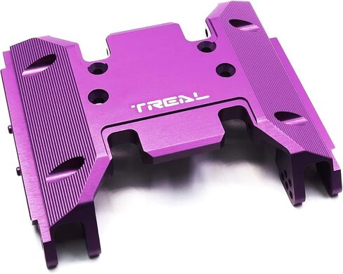 TREAL SCX6 Center Skid Plate Alu 7075 CNC Billet Machined for Axial SCX6 Upgrades Parts (Titanium) in Kuwait