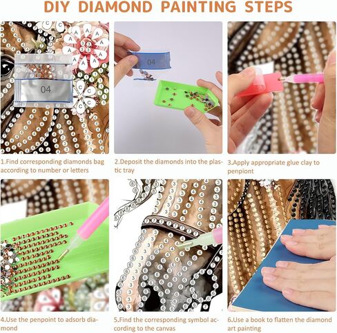 Senqao Dragonfly Diamond Painting Kits الحلي المكتبية للبالغين DIY زهرة خاصة بلورات الكريستال الماس على الطاولة ، وقفا 5D GEM Painting Crafts for Home Office Top Decor in Kuwait