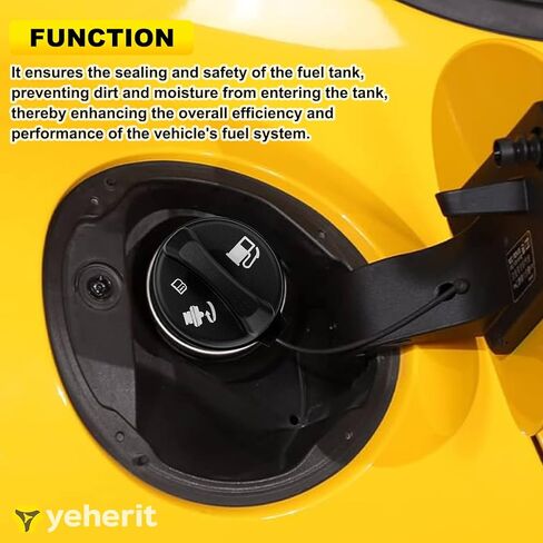 Gas Cap Fuel Tank Cap Compatible with Honda 2008-2017 Accord 2007-2016 CRV 2009-2015 Pilot 2006-2015 Civic 2009-2020 Fit 2011-2017 Odyssey 2016-2020 HRV Replace# 17670-T3W-A01 17670T3WA01 in Saudi Arabia
