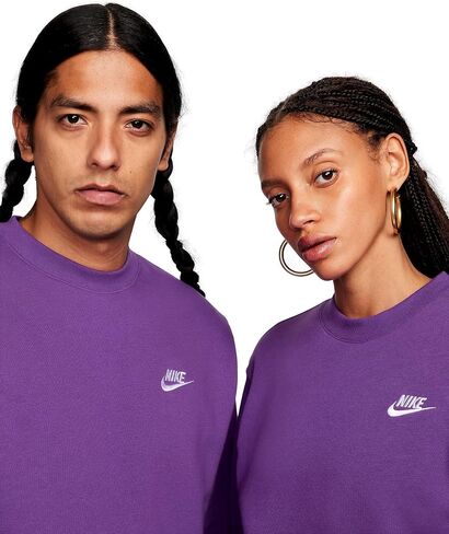 Nike Men's Club Graphic Fleece Crew in Saudi Arabia