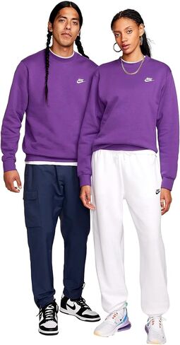 Nike Men's Club Graphic Fleece Crew in Saudi Arabia