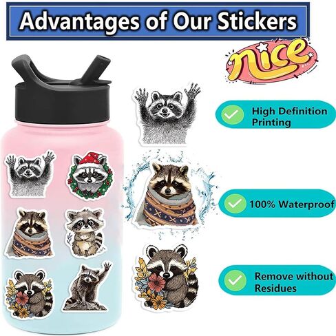 50pcs Fishing Stickers Pack Fly Fishing Deals Waterproof Vinyl Bumper Decals Perfect for Laptop Car Skateboard Water Bottle Hard hat Scrapbook Travel Case Guitar Luggage Motorbikes (Fishing) in Saudi Arabia