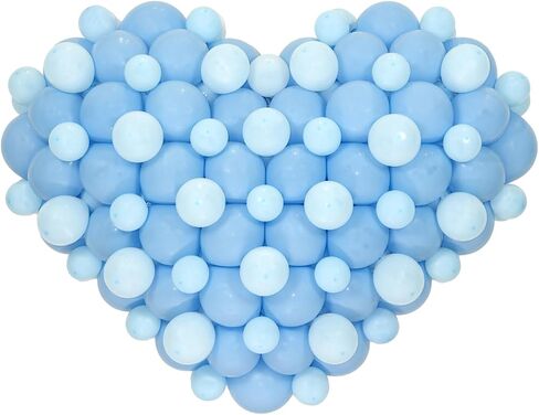 300 Pcs Balloons.Heart Shape Balloon Decoration Kit, DIY Party Decor for Birthday, Proposal, Holiday, Includes Tail Balloons (pink) in Saudi Arabia