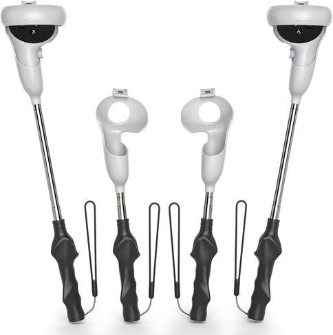Extensible Long Arms for Gorilla Tag VR Accessories for Meta Quest 3S Controller Arm Extender Sticks for Quest 3 Handle Attachments (Quest 3/3S) in Saudi Arabia