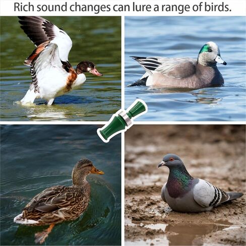 Single Reed Duck Call - Outdoor Hunting Bait Whistle, Waterfowl Voice imitator for Luring Mallard Drake, Wigeon, Dove, Quail, 1 Pcs in Saudi Arabia