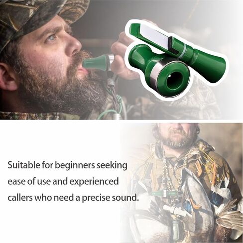 Single Reed Duck Call - Outdoor Hunting Bait Whistle, Waterfowl Voice imitator for Luring Mallard Drake, Wigeon, Dove, Quail, 1 Pcs in Saudi Arabia