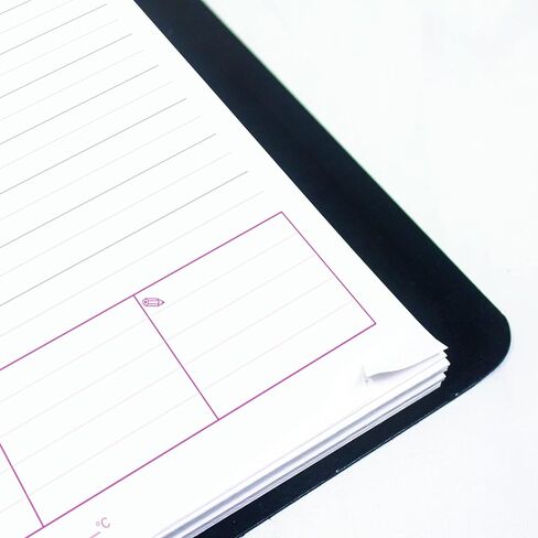 Brownline® 2025 PlannerPlus ™ Daily/Monthly Planner ، كتاب المواعيد ، 12 شهرًا ، من يناير إلى ديسمبر ، ملزمة مزدوجة ، 8 "× 5" ، أسود (CB634WN.BLK-25) in Saudi Arabia