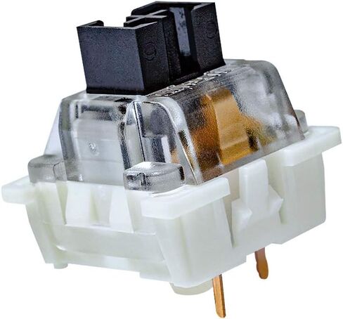 Pack 32 OUTEMU Red Switches,3 Pin Key Switch - Cherry MX Equivalent DIY Replaceable Switches for Mechanical Keyboard 45gf Linear/RGB/Dustproof in Saudi Arabia
