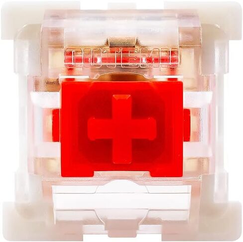 Pack 32 OUTEMU Red Switches,3 Pin Key Switch - Cherry MX Equivalent DIY Replaceable Switches for Mechanical Keyboard 45gf Linear/RGB/Dustproof in Saudi Arabia