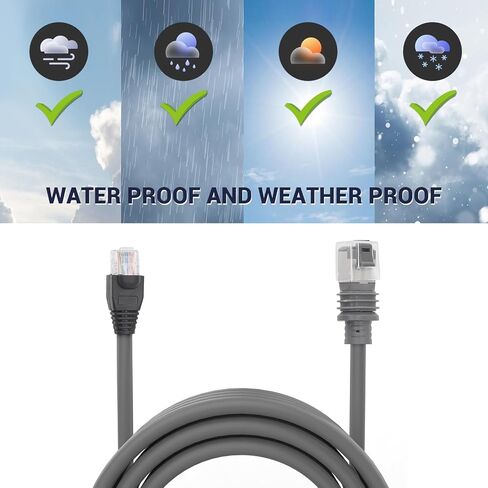 Starlink Mini Ethernet Cable, 1200mpbs Starlink Ethernet Cable Extension for Starlink Mini Rectangular Satellite (1m / 3ft) in Saudi Arabia