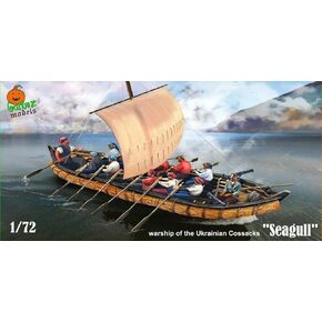 GGG Garbuz 72-002 - 1/72 - Seagull. Warship of The Ukrainian cossacks Plastic Model