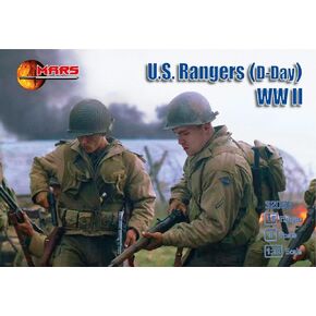 MARS Figures 32036 - 1/32 - US Rangers D -Day WWII Scale Model Kit