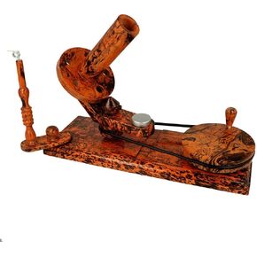 Scheepjes Ball Winder مع مشبك طاولة في خشب الزان - أداة لطف الغزل المتينة للحياكة والحيوانية - 1pc