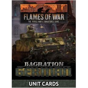Flames of War: Bagration German Unit Cards (FW267U)