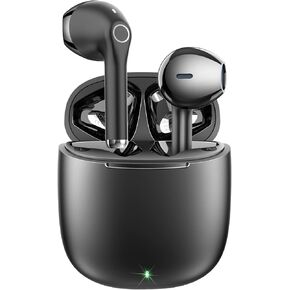 yobola Wireless Earbuds, Bluetooh Earbuds, Deep Bass Light Weight Mini Wireless Headphones for Running/Fitness, 25Hrs Playtime, Built-in Microphone, Touch Control, IPX5 Waterproof