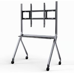 Smart Board Stand for 55"- 86'' Smart Whiteboard, Electronic Whiteboard, Four Lockable Wheels for Smart Board for Classroom