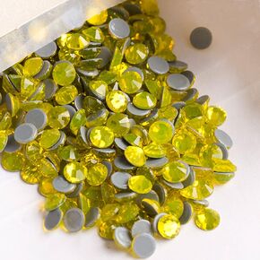 720pieces Glass Hotfix Rhinestone ، SS20 4.8 مم بلورات Hotback Flatback للملابس الحرفية ، أحجار الكريمة الزجاجية المستديرة لأزياء الرقص (Crystalab ، SS20 4.8mm)