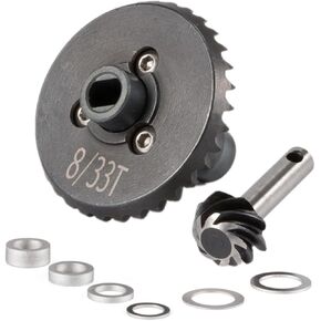 Harden Steel 24/8t 27/8t 30/8t 33/8t Overdrive Underdrive المحور الحلزوني مجموعة الأجزاء للترقية لـ SCX10 AR44 AR45 Capra Axle VS4-10 F9 Phoenix F10 (30/8T)