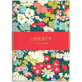 Liberty Floral Sticky Notes Book من Galison - يضم أنماط الأزهار الأيقونية من Liberty ، يحتوي على 7 وسادات مزينة لما مجموعه 540 ملاحظة لزجة ، مثالية للمنزل أو المكتب