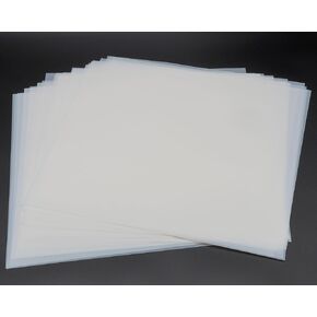 40PCS 4mil Blank Mylar Stencil Sheets,12X12 inch Milky Translucent PET Blank Stencils Sheets,Template Material for Cutting Machines, Laser Cutting, Food-Safe Craft Plastic