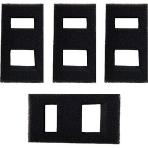 2 Pcs Aquarium Bio Sponge Foam Filter Pads for Fluval SPEC Filtration Systems, A1376 Replacement
