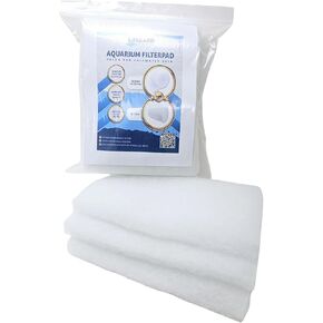 Lifegard Aquatics - Premium Quality White Bonded Filter Pad for Aquarium Crystal Clear Water, 1" Thick (12 Inch Wide, 36 Inch Long)