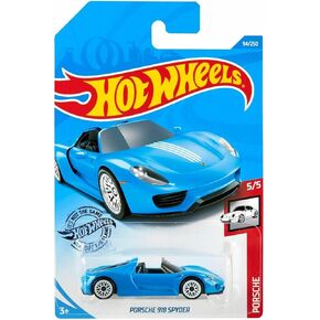 Hot Wheels 2020 Porsche 918 Spyder, Blue 94/250