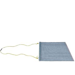 Yard Tuff Drag Mat, Lawn-Leveler Rake Mat, Baseball-Diamond Maintenance Mat, Manual Tow Rope Included, 3 Feet by 3 Feet
