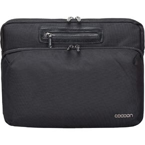 COCOON MCS2305BK BUENA VISTA 13 "كمبيوتر محمول مع منظم ملحقات الشبكة المدمجة! ® (أسود)